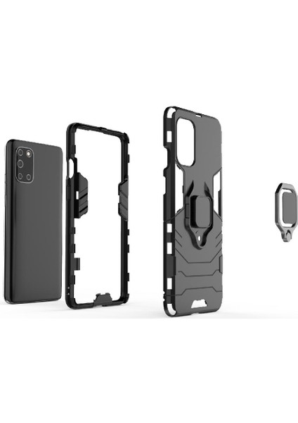 Oneplus 8t Kickstand Için Kılıf 360 &deg; Dönen Halka Askeri Damla Koruma (Yurt Dışından) fırsatları