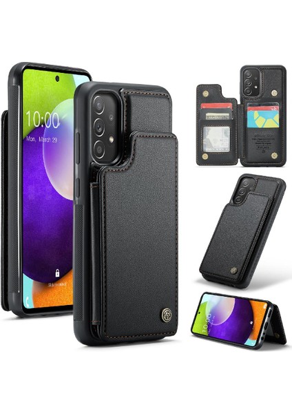 Mellow Mall Samsung Galaxy Için Caseme Cüzdan Kılıf A52S 5g Pu Deri Ince Darbeye (Yurt Dışından)