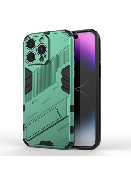 Iphone 14 Için Kılıf Pro Sağlam Askeri Koruyucu Kapak Kickstand (Yurt Dışından)