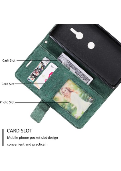 Sony Xperia Xz3 Kart Tutucu Kickstand Darbeye Manyetik Pu Flip Için Kılıf (Yurt Dışından) modelleri