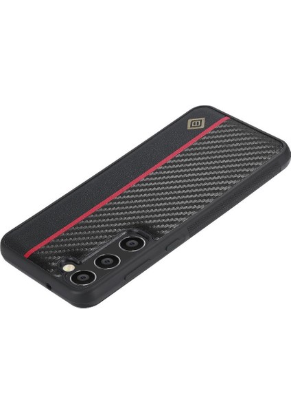 Samsung Galaxy S21 Fe Karbon Fiber Pu Ince Tahıl Pu ile Eklenmiş (Yurt Dışından) modelleri