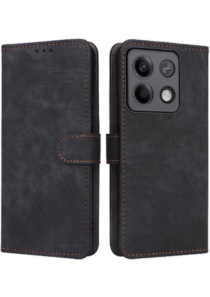 Xiaomi Poco X6 Manyetik Kapatma Kart Yuvaları Kapak Rfıd Engelleme Pu (Yurt Dışından)