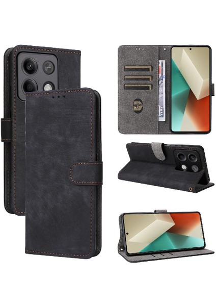 Xiaomi Poco X6 Manyetik Kapatma Kart Yuvaları Kapak Rfıd Engelleme Pu (Yurt Dışından)