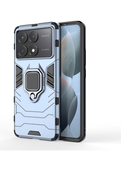 Xiaomi Poco X6 Pro 5g Için Kılıf 360 &deg; Dönen Halka Askeri Damla Koruma (Yurt Dışından) fırsatları