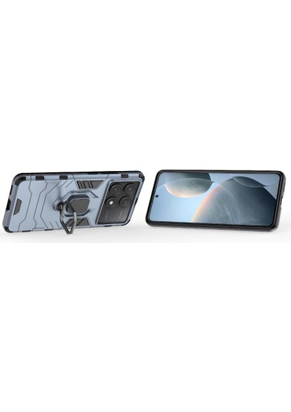 Xiaomi Poco X6 Pro 5g Için Kılıf 360 &deg; Dönen Halka Askeri Damla Koruma (Yurt Dışından) indirimleri