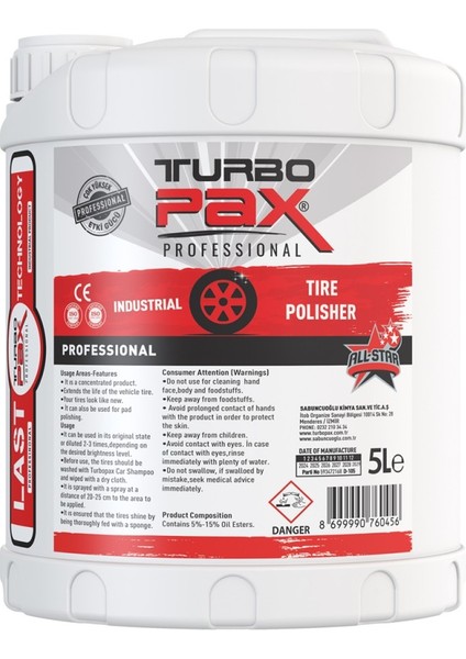 Lastik Parlatıcı 5 kg