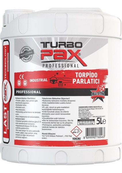 Torpido Parlatıcı 5 kg