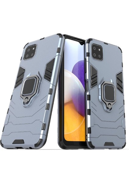 Samsung Galaxy A22 5g Kickstand Için Kılıf 360 &deg; Dönen Halka Darbeye Damla (Yurt Dışından)