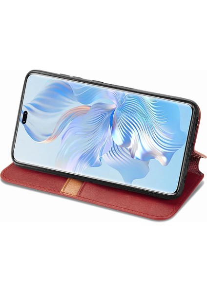 Huawei Onur 80 Pro Cüzdan Fonksiyonu Için Kılıf Deri Kılıf Moda Tasarımı (Yurt Dışından)