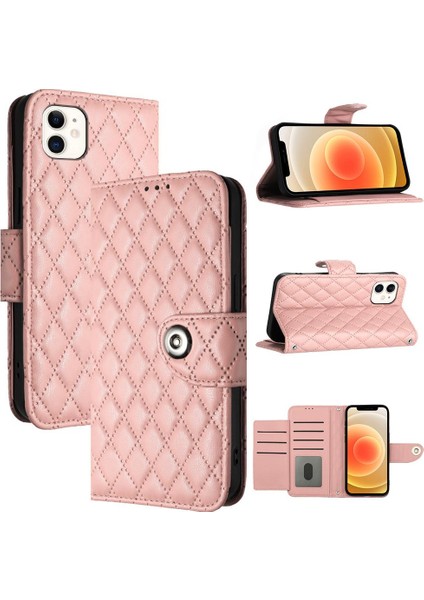 IPhone 11 Için Kılıf Cüzdan Kapak Kart Tutucu Darbeye Şık Koruyucu (Yurt Dışından)