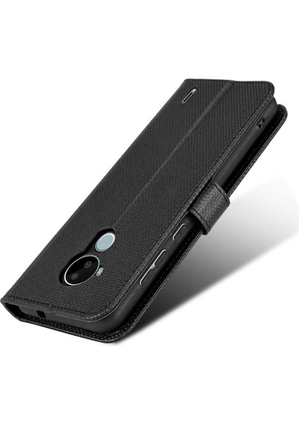 Nokia C30 Manyetik Cüzdan Kapak Kart Tutucu Kickstand Için Kılıf (Yurt Dışından)