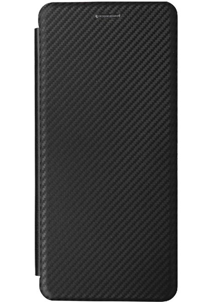 Kart Tutucu Kickstand ile Xiaomi Redmi A3 Manyetik Karbon Fiber Için Kılıf (Yurt Dışından) modelleri