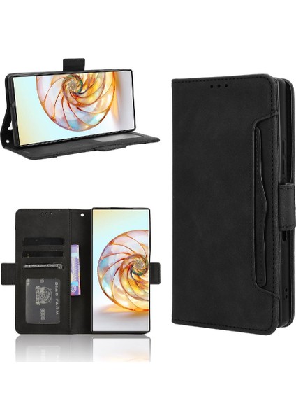 Nubia Z60 Ultra Ayarlanabilir Ayrılabilir Kart Tutucu Manyetik Kapak Için Kılıf (Yurt Dışından)