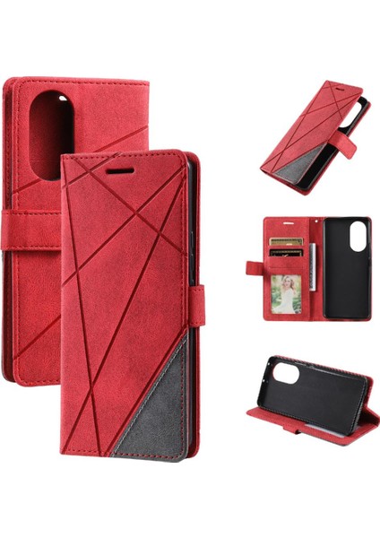Oppo Oppo 8t 5g Kart Tutucu Için Kılıf Kickstand Cüzdan Flip Folio Manyetik (Yurt Dışından) indirimleri