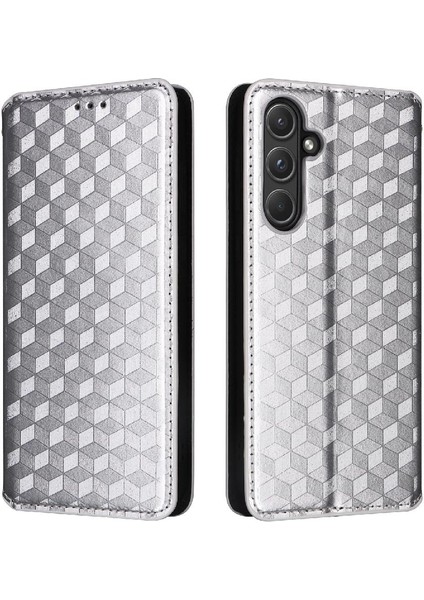 Samsung Galaxy Case 5g Cüzdan Kart Yuvaları Tutucu 3D Desen Pu (Yurt Dışından)
