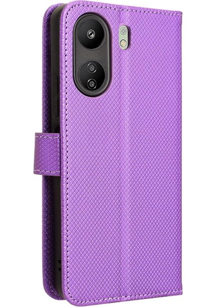 Xiaomi Redmi 13C Kart Tutucu Kapak Için Kılıf Kickstand Manyetik Cüzdan (Yurt Dışından) fırsatları