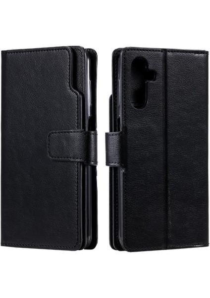 Samsung Galaxy A13 5g Pu Deri Manyetik Cüzdan Kickstand 9 Kart (Yurt Dışından)