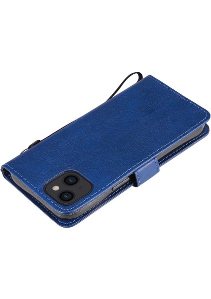 Iphone 13 Için Flip Case Klasik Katı Renk Kart Yuvası ile Yüksek Kalite (Yurt Dışından) modelleri