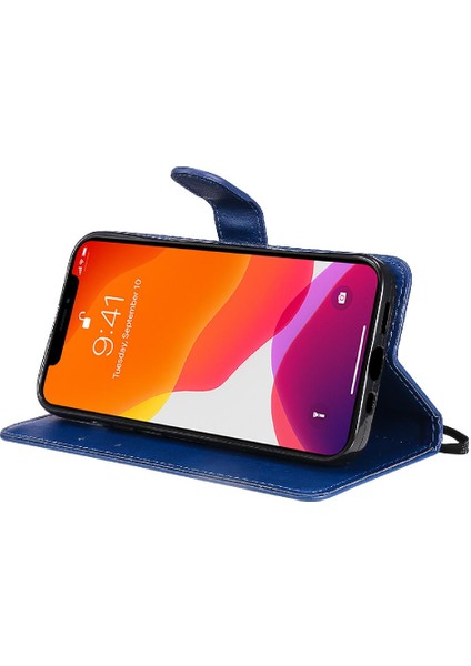 Iphone 13 Için Flip Case Klasik Katı Renk Kart Yuvası ile Yüksek Kalite (Yurt Dışından) fırsatları