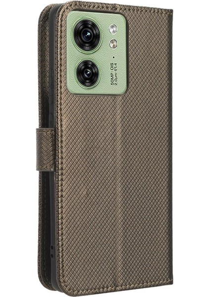 Motorola Kenar 40 Kapak Manyetik Cüzdan Kart Tutucu Kickstand Için Kılıf (Yurt Dışından) fırsatları