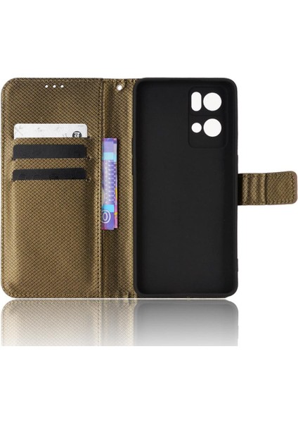Oppo Oppo 7 Pro 5g Için Kickstand Kart Tutucu Kapak Manyetik Cüzdan (Yurt Dışından) modelleri