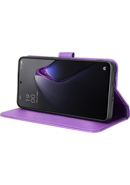 Oppo Oppo 8 Pro 5g Için Kılıf Kapak Manyetik Cüzdan Kickstand Kart Tutucu (Yurt Dışından)