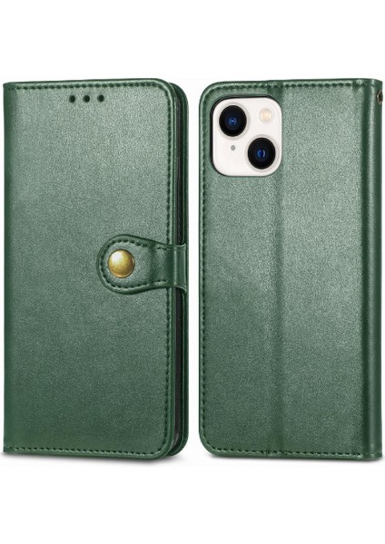 IPhone 14 Için Kılıf Artı Deri Çanta Zarif Iş Moda Tasarımı (Yurt Dışından)