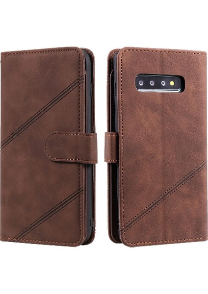 Samsung Galaxy S10 Artı Cüzdan Flip Folio Kart Tutucu Kickstand (Yurt Dışından)