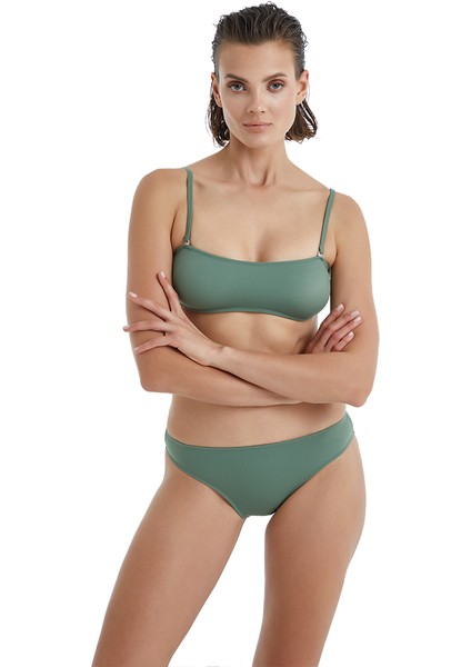 Kadın Bikini Üstü 10556 - Yeşil