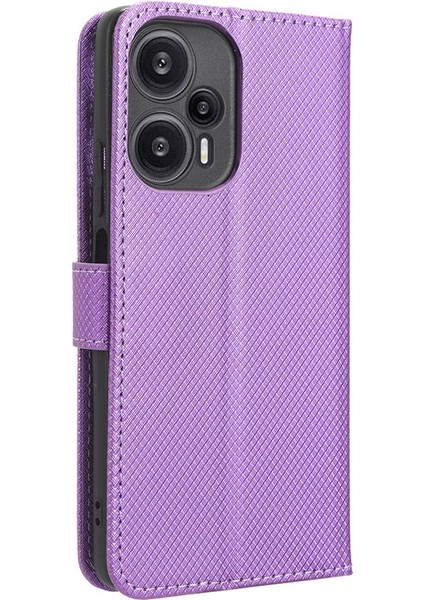 Xiaomi Poco F5 5g Kickstand Kapak Manyetik Cüzdan Kart Tutucu (Yurt Dışından) fırsatları