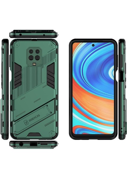 Xiaomi Redmi Not 9 Pro Max Koruyucu Kapak Kickstand Sağlam (Yurt Dışından)