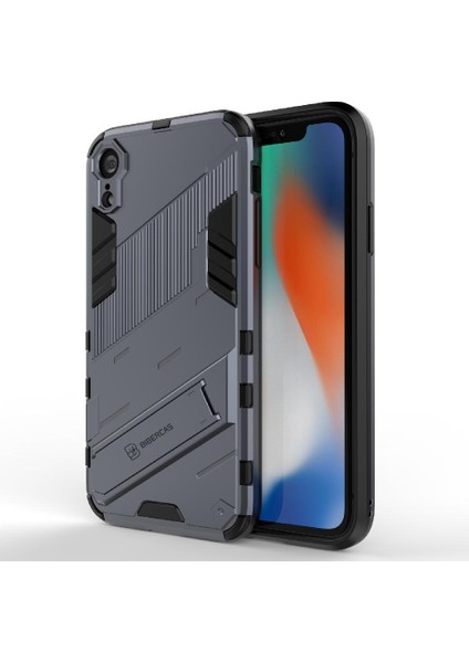 Iphone Xr Kickstand Koruyucu Kapak Sağlam Askeri Kılıf (Yurt Dışından)