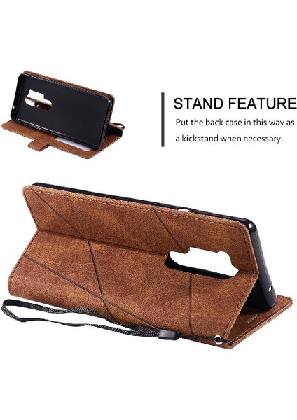 Oneplus 8 Için Kılıf Pro Cüzdan Flip Folio Manyetik Kart Tutucu Kickstand Pu (Yurt Dışından) fırsatları
