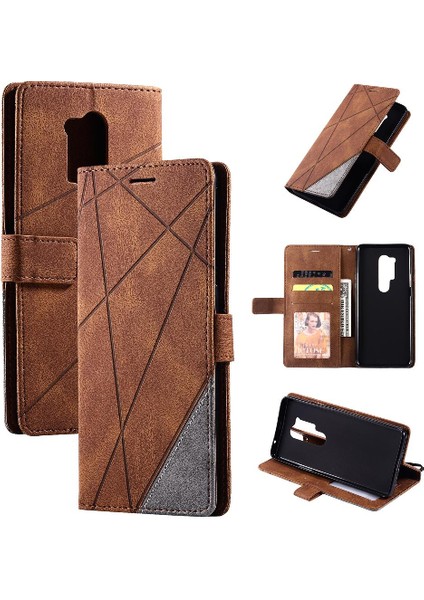Oneplus 8 Için Kılıf Pro Cüzdan Flip Folio Manyetik Kart Tutucu Kickstand Pu (Yurt Dışından) indirimleri