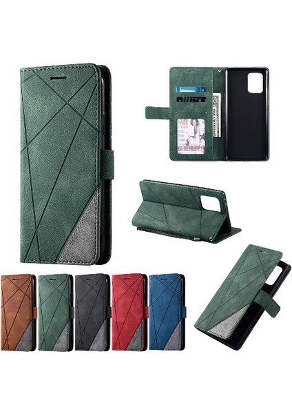 Samsung Galaxy S10 Lite Için Kılıf Pu Deri Darbeye Cüzdan Flip Folio (Yurt Dışından)