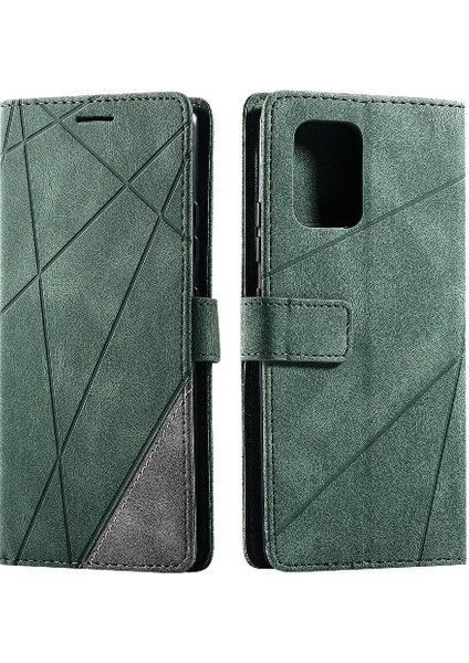 Samsung Galaxy S10 Lite Için Kılıf Pu Deri Darbeye Cüzdan Flip Folio (Yurt Dışından)