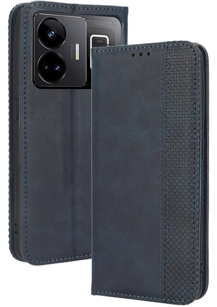 Realme Gt Neo 5 Cüzdan Pu Deri Manyetik Kapatma Için Kılıf (Yurt Dışından)