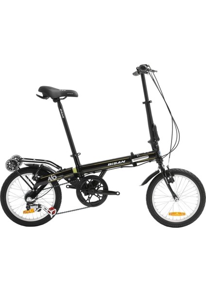 Fx 3800 16 Jant Kadro 28 cm Bisiklet Siyah - Sarı Onay Bisiklet 2023