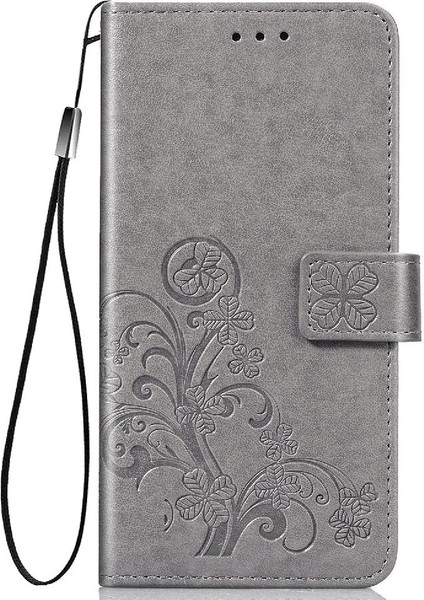 Samsung Galaxy A71 5g Zarif Iş Dört Yapraklı Yonca Flip Case (Yurt Dışından)