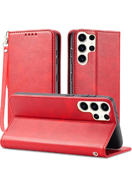 Kart Tutucu Kickstand Tam Kart ile Samsung Galaxy S24 Ultra Için Kılıf (Yurt Dışından)