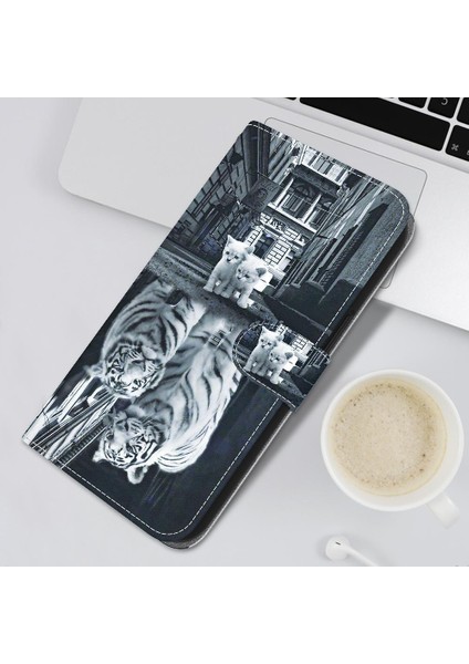 Tecno Spark 20 Pro Artı 4g Pu Deri Kart Yuvaları Manyetik Kapatma Için Kılıf (Yurt Dışından)