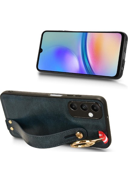 Samsung Galaxy A05S Bilek Kayışı Uyumluluk Premium Pu Deri Kılıf (Yurt Dışından) fiyatları
