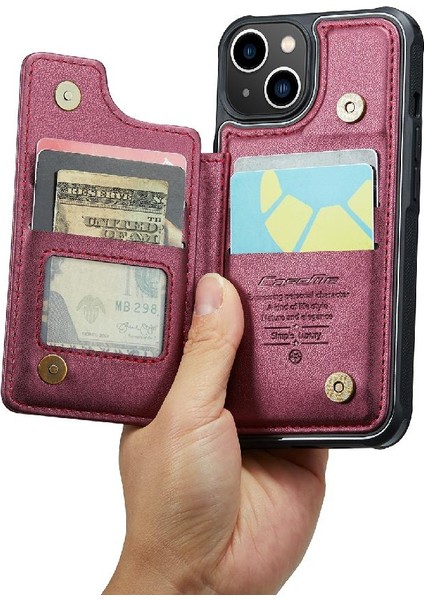 IPhone 13 Kart Tutucu Pu Deri Ince Darbeye Dayanıklı (Yurt Dışından) modelleri