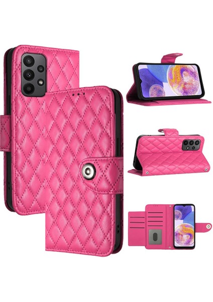 Samsung Galaxy Için Kılıf A52S 5g Kart Tutucu Cüzdan Kapak Bilek Şeridi (Yurt Dışından)