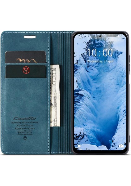 Xiaomi Redmi Not 13 Için Flip Case 5g Kılıf Kart Yuvası Kickstand Flip Folio (Yurt Dışından)