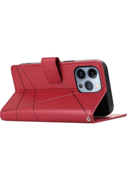 Iphone 13 Için Flip Case Pro Üç Kart Yuvaları Darbeye Şok Emici (Yurt Dışından)