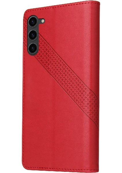 Samsung Galaxy S23 Artı Üç Kart Yuvaları Premium Deri Için Flip Case (Yurt Dışından) fırsatları