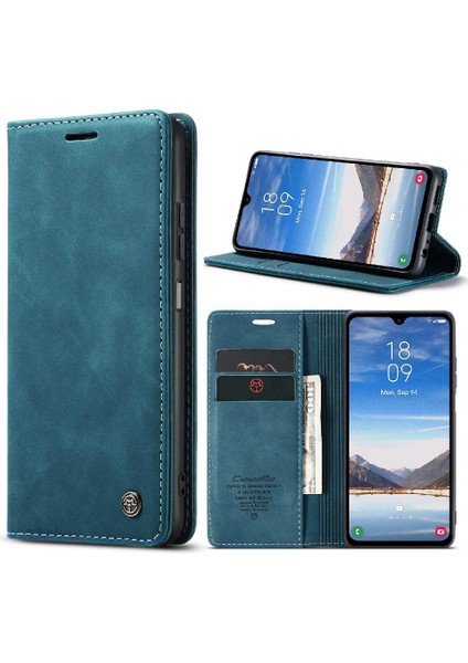 Samsung Galaxy A05S Için Flip Case Manyetik Kapatma Darbeye Vintage Pu (Yurt Dışından)