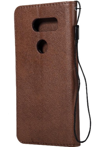 Lg V30 Klasik Düz Renk Yüksek Kaliteli Deri Iş Için Flip Case (Yurt Dışından) modelleri