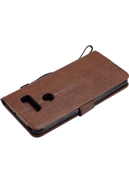 Lg V30 Klasik Düz Renk Yüksek Kaliteli Deri Iş Için Flip Case (Yurt Dışından) fırsatları